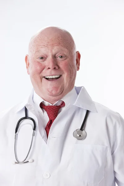 Retrato de médico rindo — Fotografia de Stock