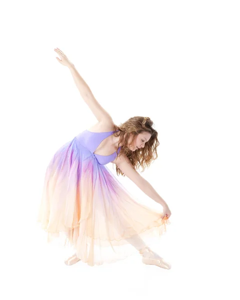 Full length portrait of a ballet dancer — Stock Photo, Image