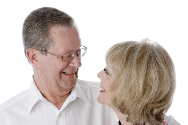 Portret van senior echtpaar — Stockfoto