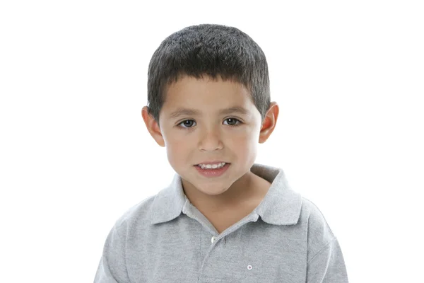 Retrato del pequeño niño hispano sonriente — Foto de Stock