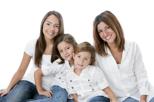 Image of mother and daughters — Stock Photo, Image