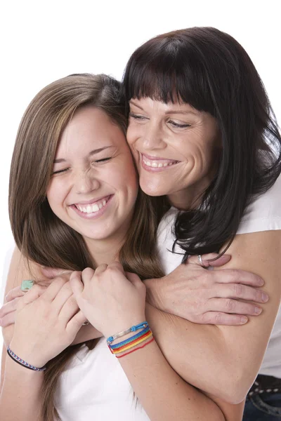 Imagem de mãe e filha caucasiana — Fotografia de Stock