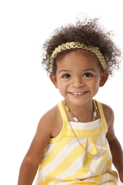 Smiling toddler girl Stock Picture