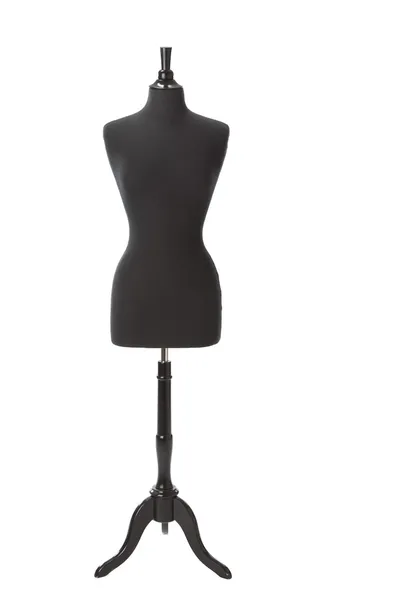 A feminine human form dressmaking mannequin used for sewing or display of fashions. — Stock Photo, Image