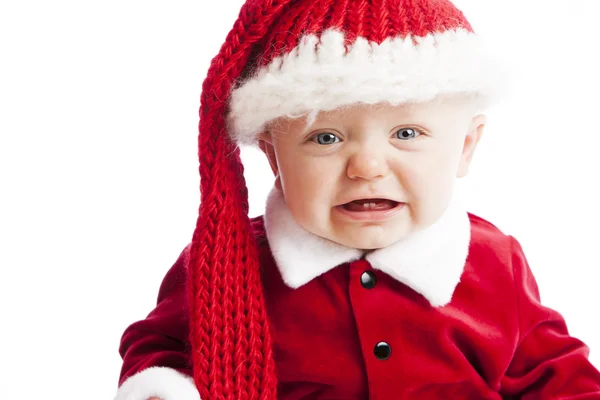 Caucasian baby boy crying — Stock Photo, Image