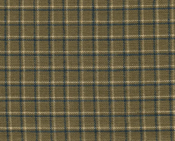 A high resolution of brown - green plaid — Stockfoto