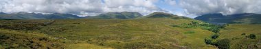 İrlanda / Connemara panormic görünüm
