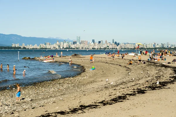 Vancouver stranden Stockbild