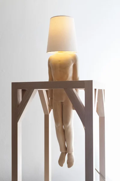 Man-made design lamp — Stock Photo, Image
