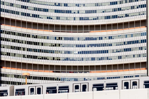 United Nations building close up Vienna — Stock Photo, Image