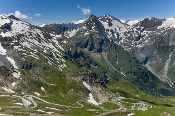 Estrada alpina Grossglocker - lado de Salzburgo — Fotografia de Stock