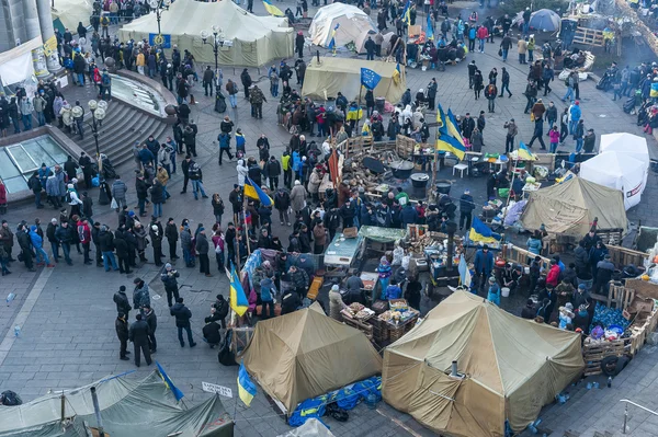 Ukraine - Maidan: Birth of a civil society 23rd dec 2013 — Stock Photo, Image