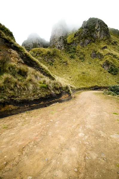 Andes bergen op mojanda - ecuador — Stockfoto