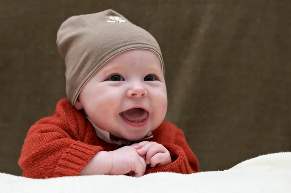 Piccolo bambino felice — Foto Stock