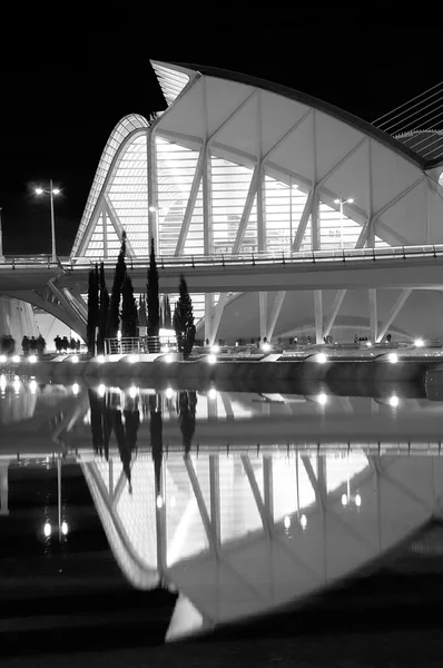 Cidade das Artes e Ciências em Valência, Espanha — Fotografia de Stock