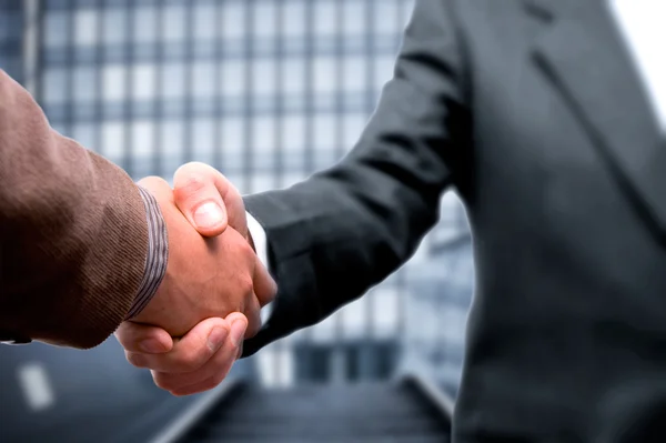 Handshake business concept — Stock Photo, Image