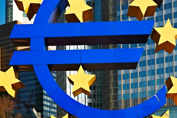 Die Europäische Zentralbank (ecb), Frankfurt, Deutschland — Stockfoto