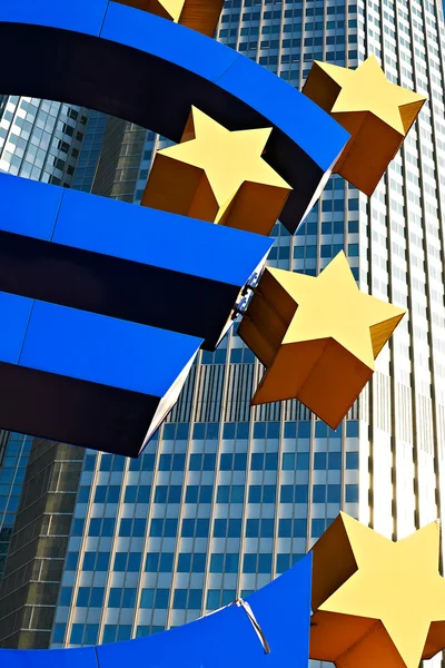 Die Europäische Zentralbank (ecb), Frankfurt, Deutschland — Stockfoto