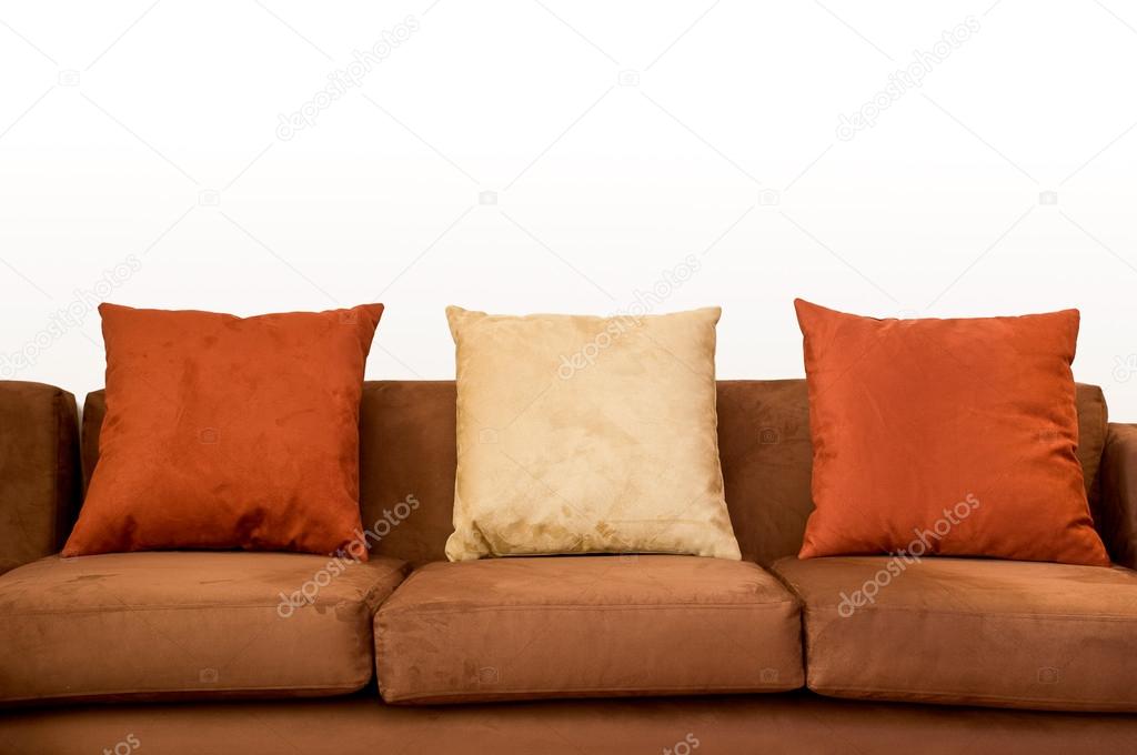 Sofa close up with copy space