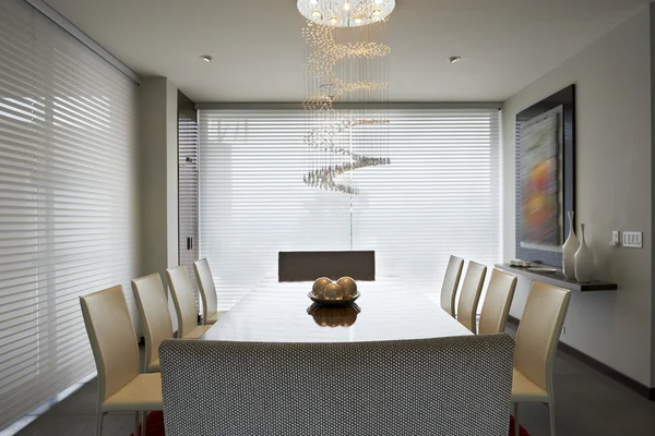 Interior design: Modern dining room — Stock Photo, Image