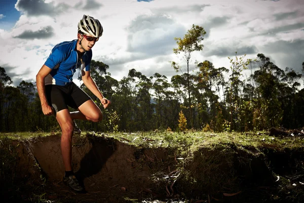 Joven corriendo una carrera —  Fotos de Stock