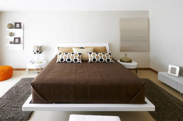 Interior design: Modern Bedroom — Stock Photo, Image