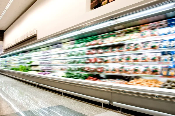 Supermarket interior — Stock Photo, Image