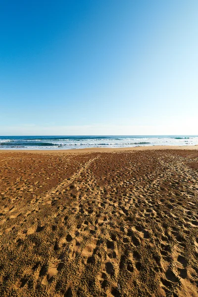 Nádherná pláž ve Španělsku — Stock fotografie
