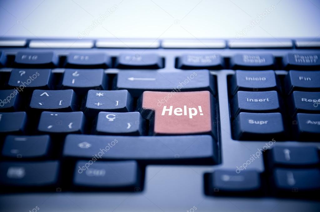 HELP! button on keyboard