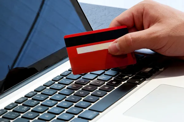 Online payment — Stock Photo, Image