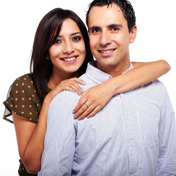 Genç mutlu çift
