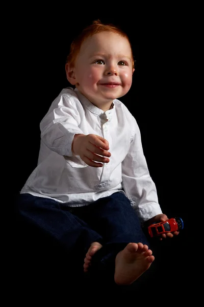 Prachtige kleine jongen — Stockfoto