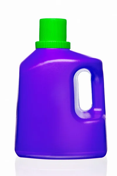 Purple detergent container. — Stock Photo, Image