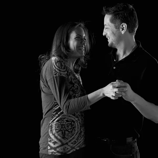 Young happy couple — Stock Photo, Image