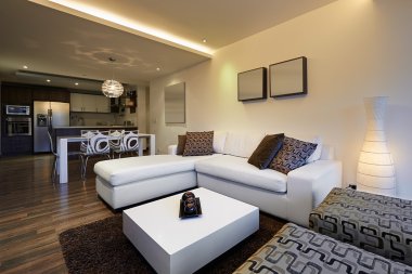 iç tasarım serisi: Modern oturma odası