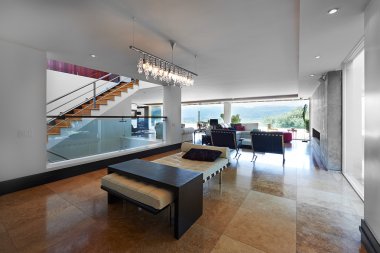 İç tasarım: büyük salon