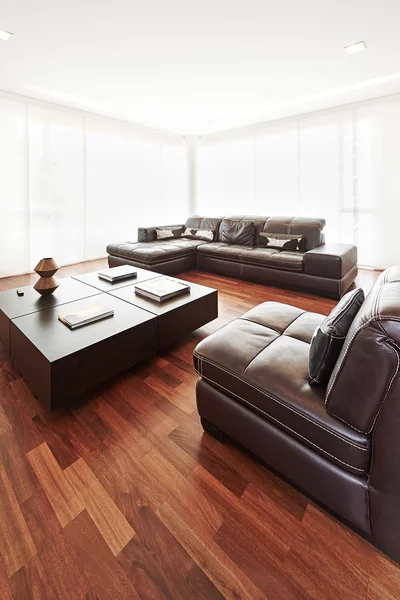 Interio design: Modern big living room — Stock Photo, Image