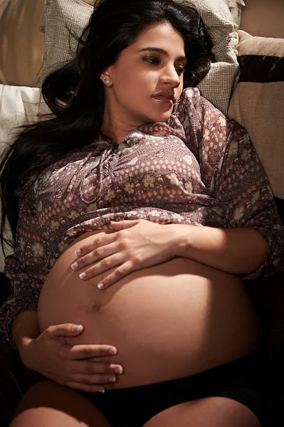 Femme enceinte — Photo