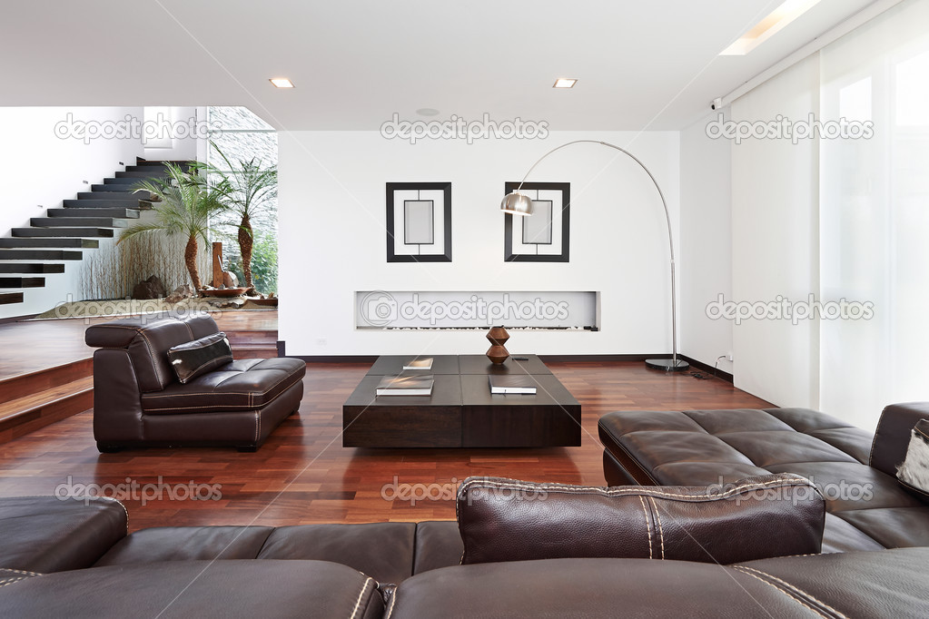 Interio design: Modern big living room