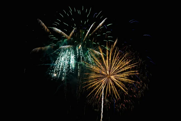 Fireworks, salute. — Stock Photo, Image