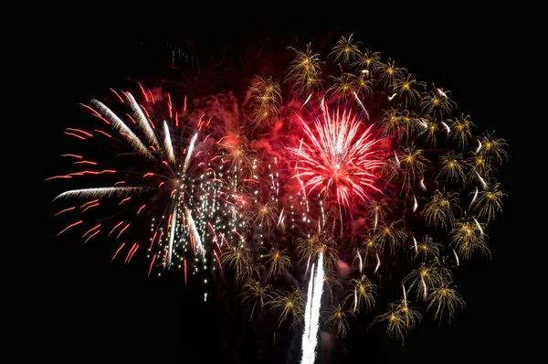 Fireworks, salute. — Stock Photo, Image