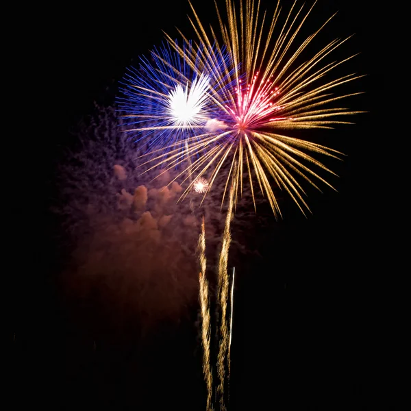 Fireworks, salute. — Stock Photo, Image