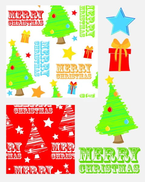 Xmastrees Vektor Grafikák