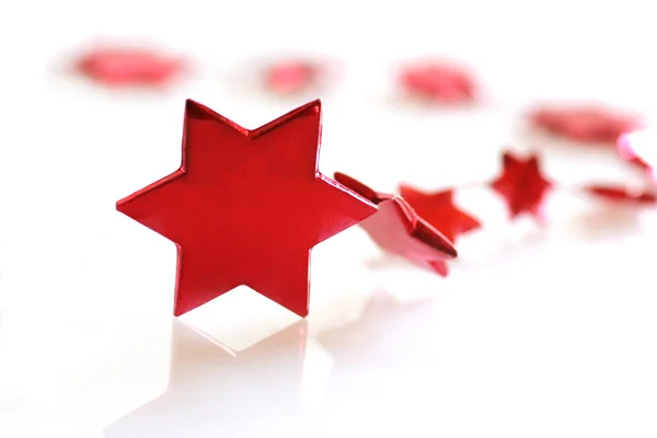 Greeting card with red star