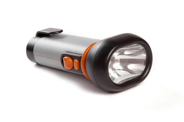 Grey torch with orange buttons — Stock Photo, Image