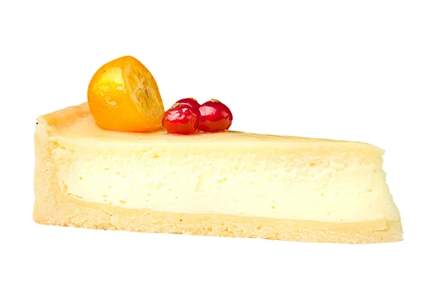 Sýrový koláč s bobulemi — Stock fotografie