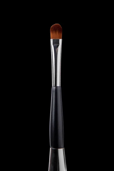 Makeup Brush on a black background — Stock Photo, Image