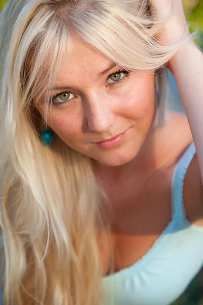 Beautiful blonde woman Royalty Free Stock Images