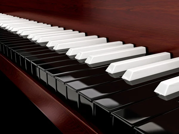Piyano ters — Stok fotoğraf