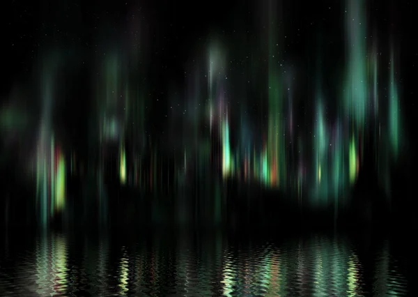Aurora luces — Foto de Stock